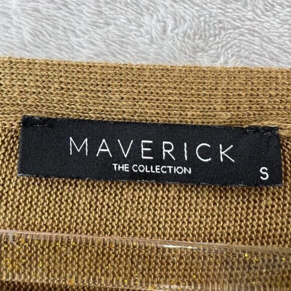 Maverick Oversized Boho Tunic Sweater – Tan S/M - Picture 3 of 9